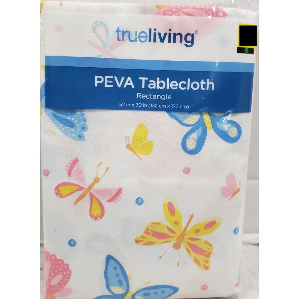 Peva Vinyl Tablecloth,52